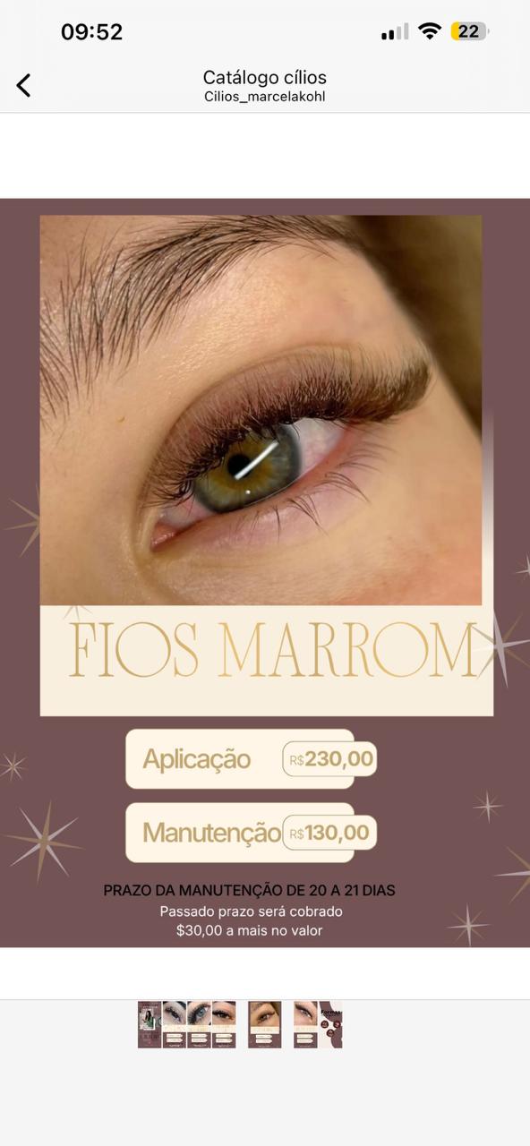 Fios Marrom